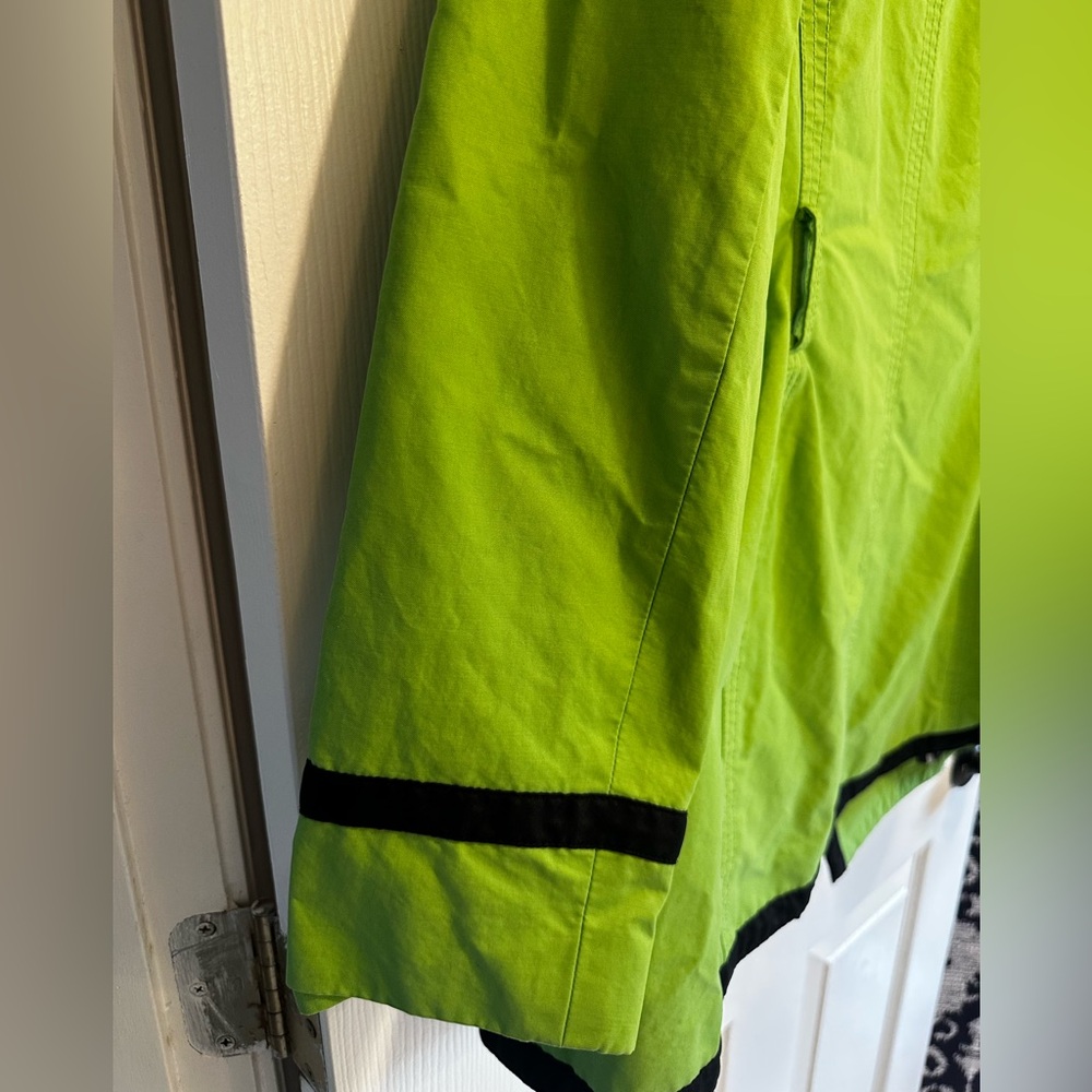Harold’s Women’s Vintage Lime Green Jacket With Belt In Women’s Medium - Picture 12 of 14